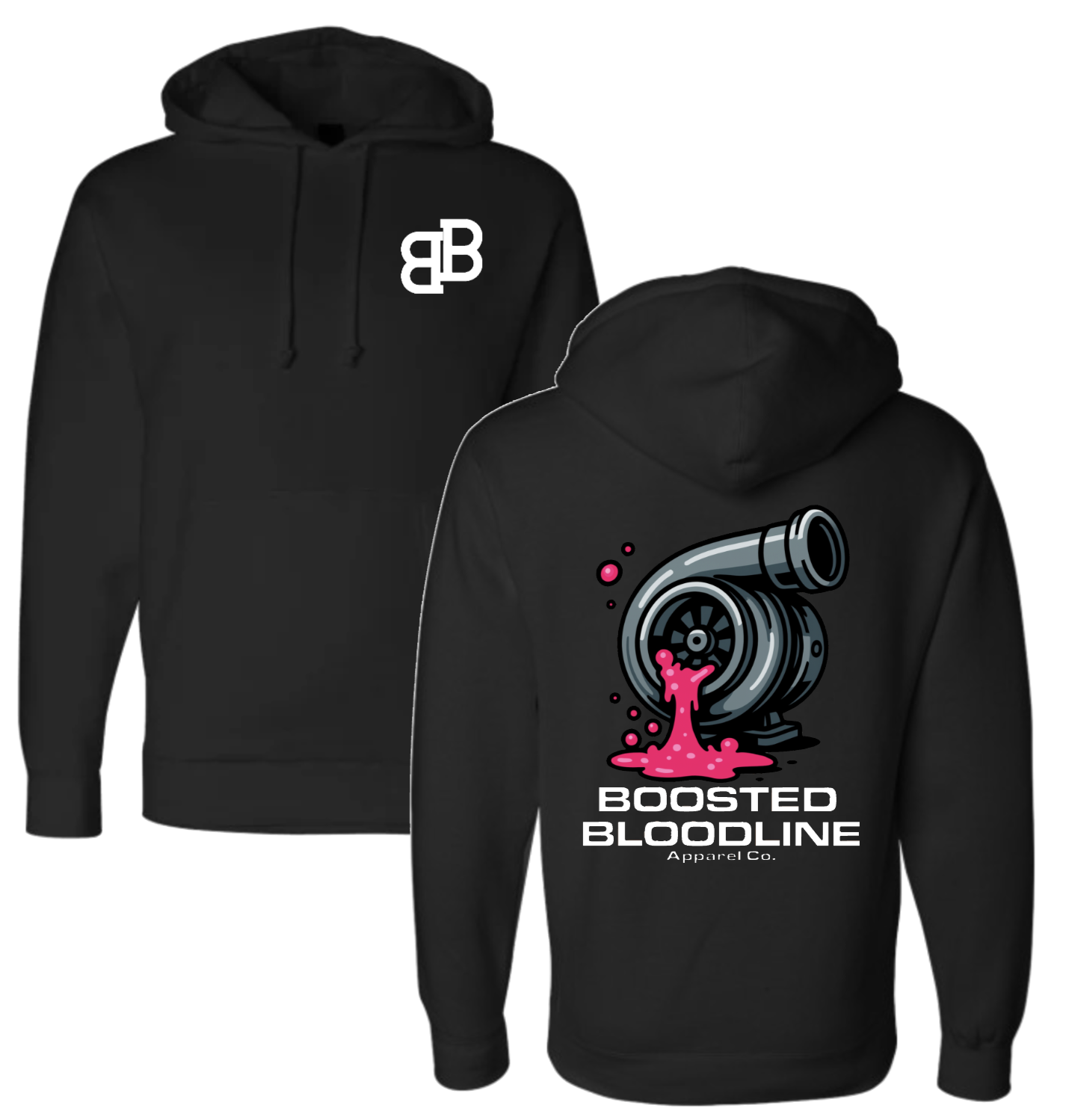 Blown Turbo Hoodie (PINK)
