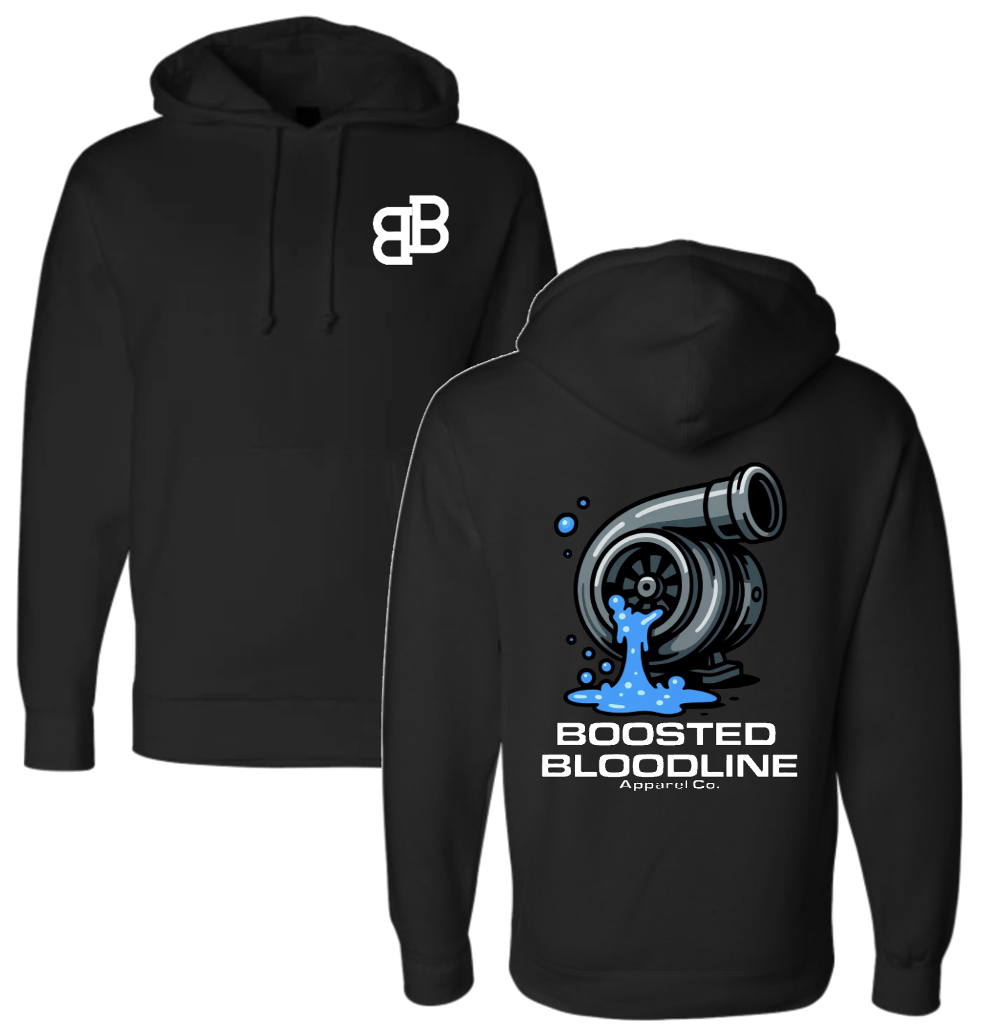 Blown Turbo Hoodie (BLUE)