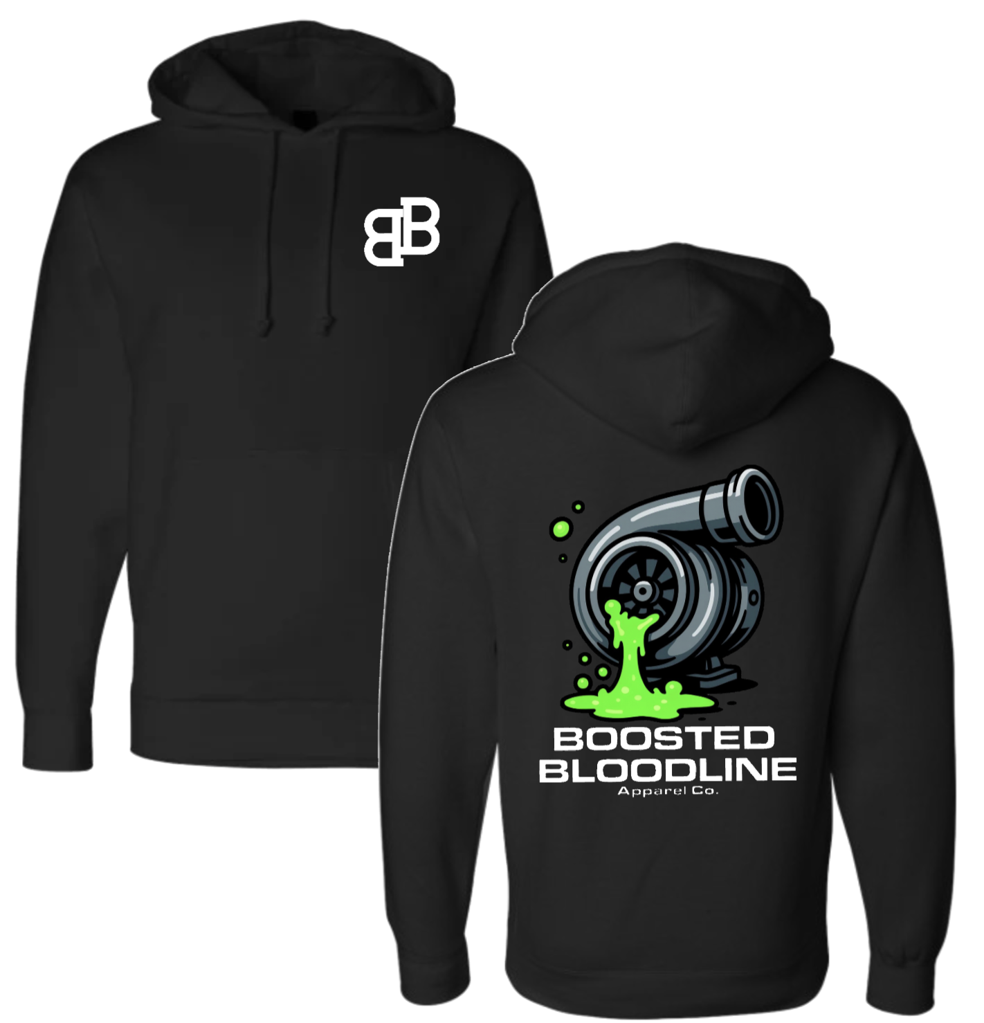 Blown Turbo Hoodie (GREEN)